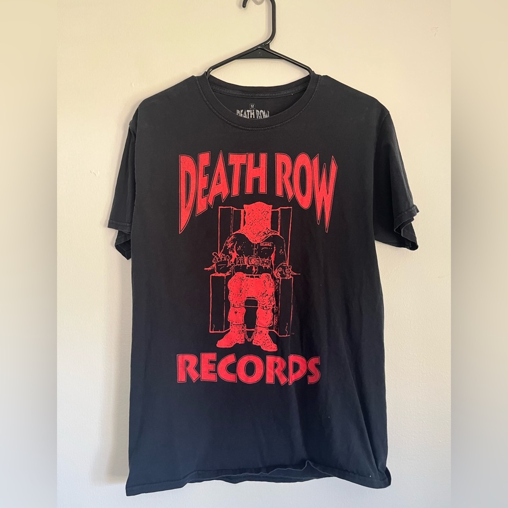 Death row records Tshirt mens medium